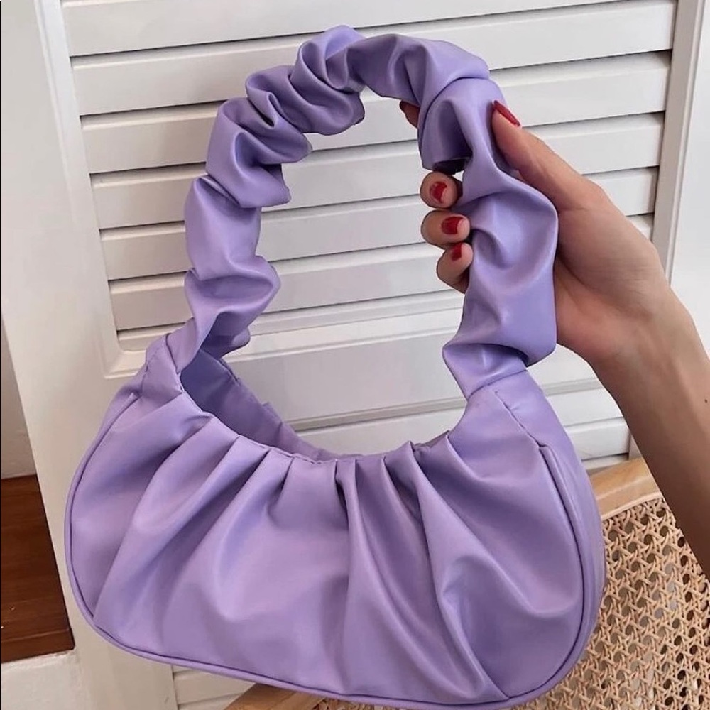 Purple Snatched Purse